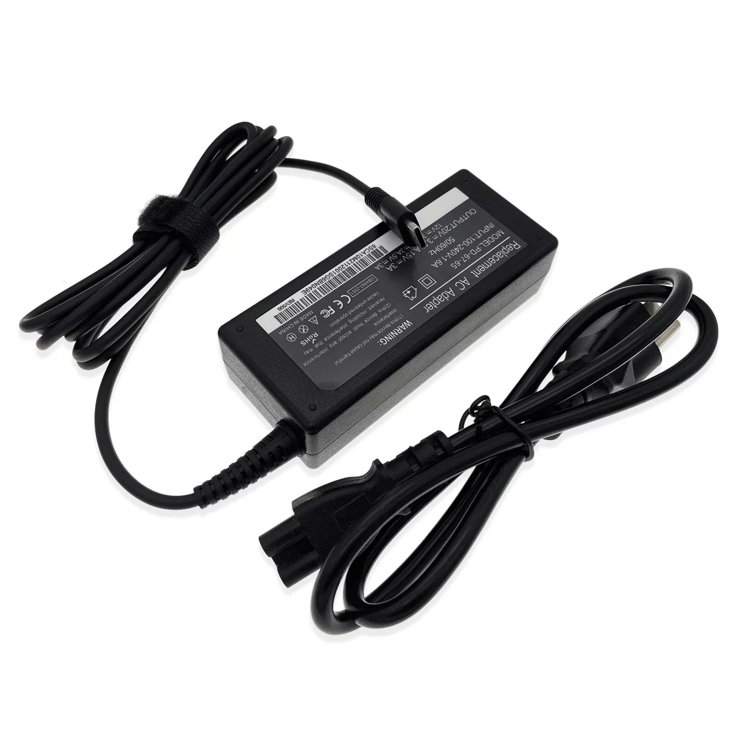 65W USB Type-C AC Adapter Charger For DELL Latitude 14" 3420 3440 5430 5431 5440