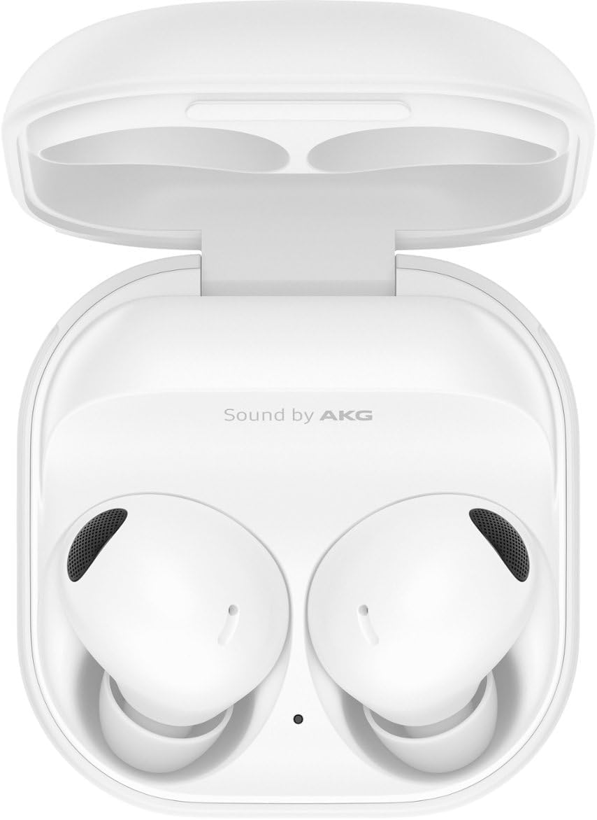 SAMSUNG Galaxy Buds 2 Pro True Wireless Bluetooth Earbuds w/ Noise Cancelling, Hi-Fi Sound, 360 Audio, Comfort Ear Fit, HD Voice, Conversation Mode, IPX7 Water Resistant, Graphite (Renewed)