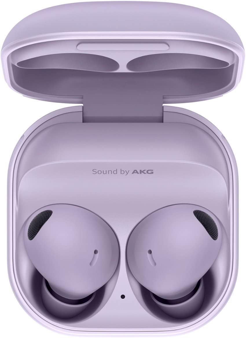 SAMSUNG Galaxy Buds 2 Pro True Wireless Bluetooth Earbuds w/ Noise Cancelling, Hi-Fi Sound, 360 Audio, Comfort Ear Fit, HD Voice, Conversation Mode, IPX7 Water Resistant, Graphite (Renewed)