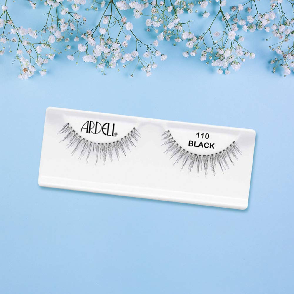 Ardell Natural Lashes False Eyelashes 120 - Black, Natural Look Strip Lashes, Reusable - 4 Pack