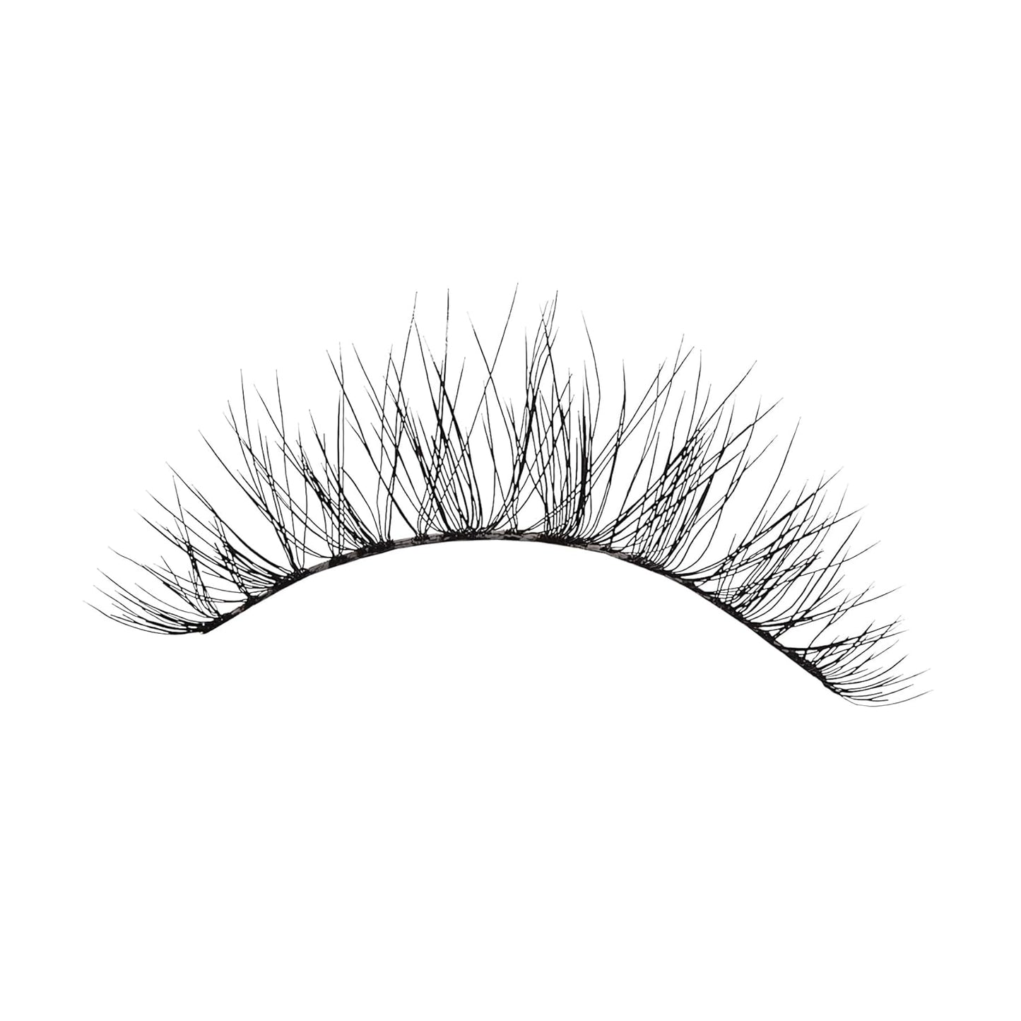 KISS Looks So Natural False Eyelashes Multipack, Lightweight & Comfortable, Tapered End Technology, Reusable, Cruelty-Free, Contact Lens Friendly, Style 'Shy', 5 Pairs Fake Eyelashes
