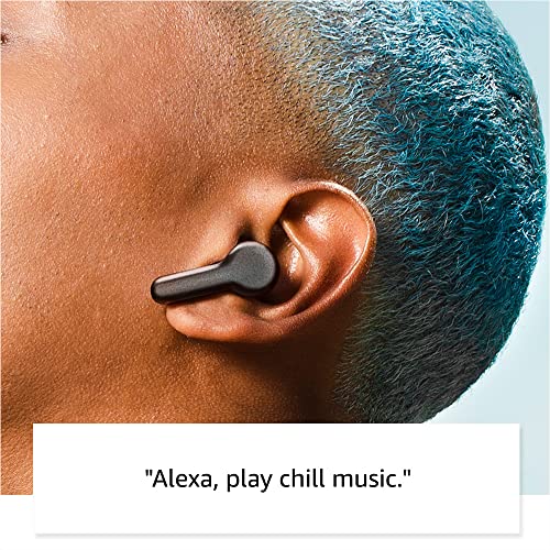 All-new Echo Buds (2023 Release) | True Wireless Bluetooth 5.2 Earbuds with Alexa, audio personalization, multipoint, 20H battery with charging case, fast charging, sweat resistant | Black