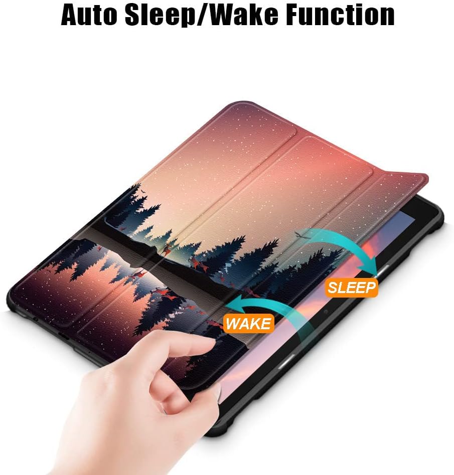Fire HD 10 Tablet Case,Tablet Case Fits Amazon Kindle Fire HD 10 Kids & Kids Pro Tablet,(13th Gen,2023 Release),Dual Angle Lightweight Slim Folding Stand Folio Cover for Fire 10.with Auto Wake/Sleep.