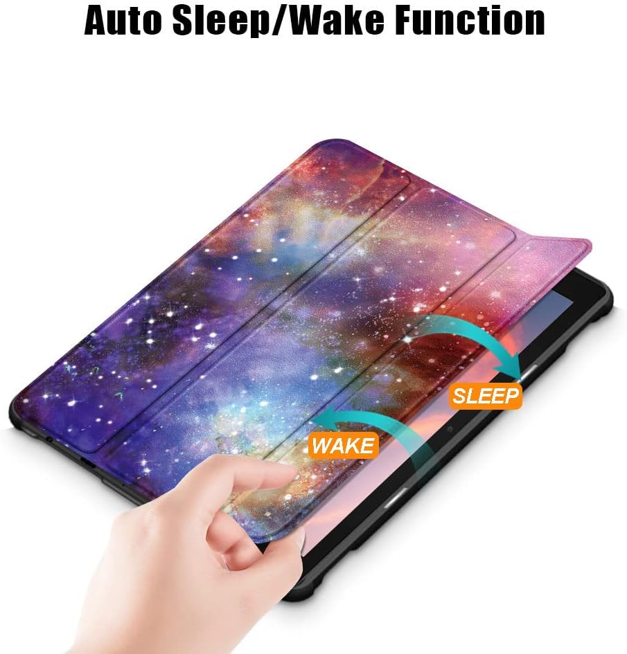 Fire HD 10 Tablet Case,Tablet Case Fits Amazon Kindle Fire HD 10 Kids & Kids Pro Tablet,(13th Gen,2023 Release),Dual Angle Lightweight Slim Folding Stand Folio Cover for Fire 10.with Auto Wake/Sleep.