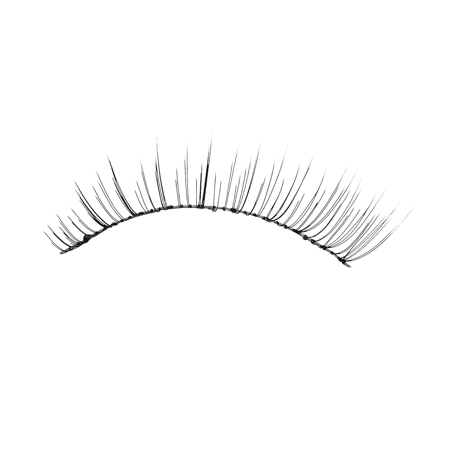 KISS Looks So Natural False Eyelashes Multipack, Lightweight & Comfortable, Tapered End Technology, Reusable, Cruelty-Free, Contact Lens Friendly, Style 'Shy', 5 Pairs Fake Eyelashes