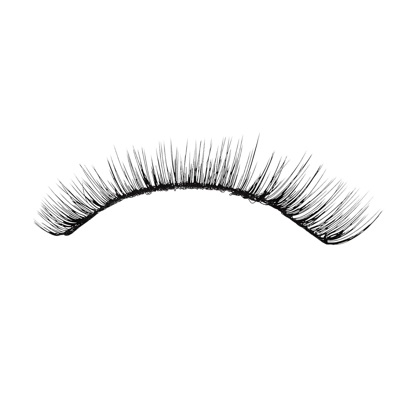 KISS Looks So Natural False Eyelashes Multipack, Lightweight & Comfortable, Tapered End Technology, Reusable, Cruelty-Free, Contact Lens Friendly, Style 'Shy', 5 Pairs Fake Eyelashes