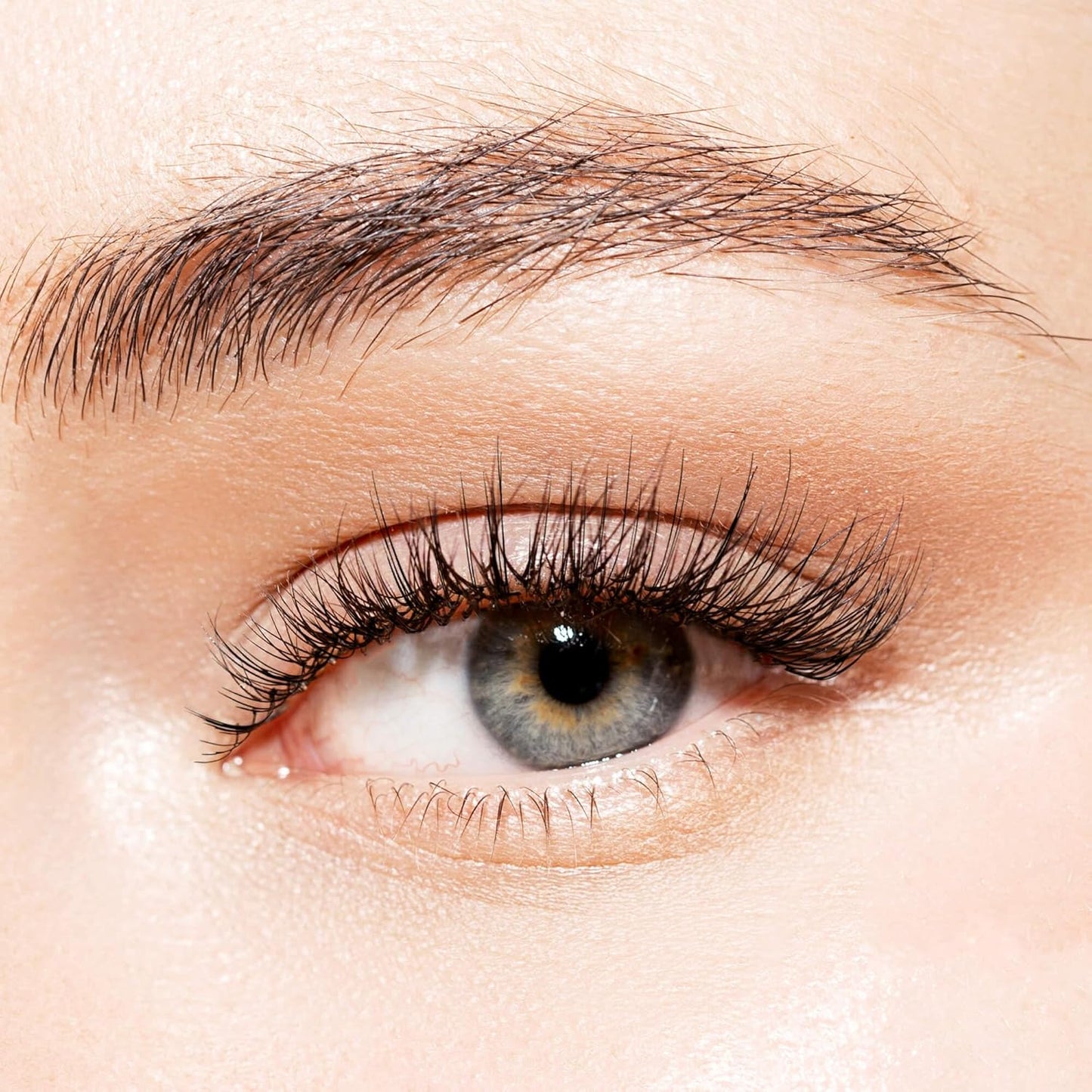 KISS Looks So Natural False Eyelashes Multipack, Lightweight & Comfortable, Tapered End Technology, Reusable, Cruelty-Free, Contact Lens Friendly, Style 'Shy', 5 Pairs Fake Eyelashes
