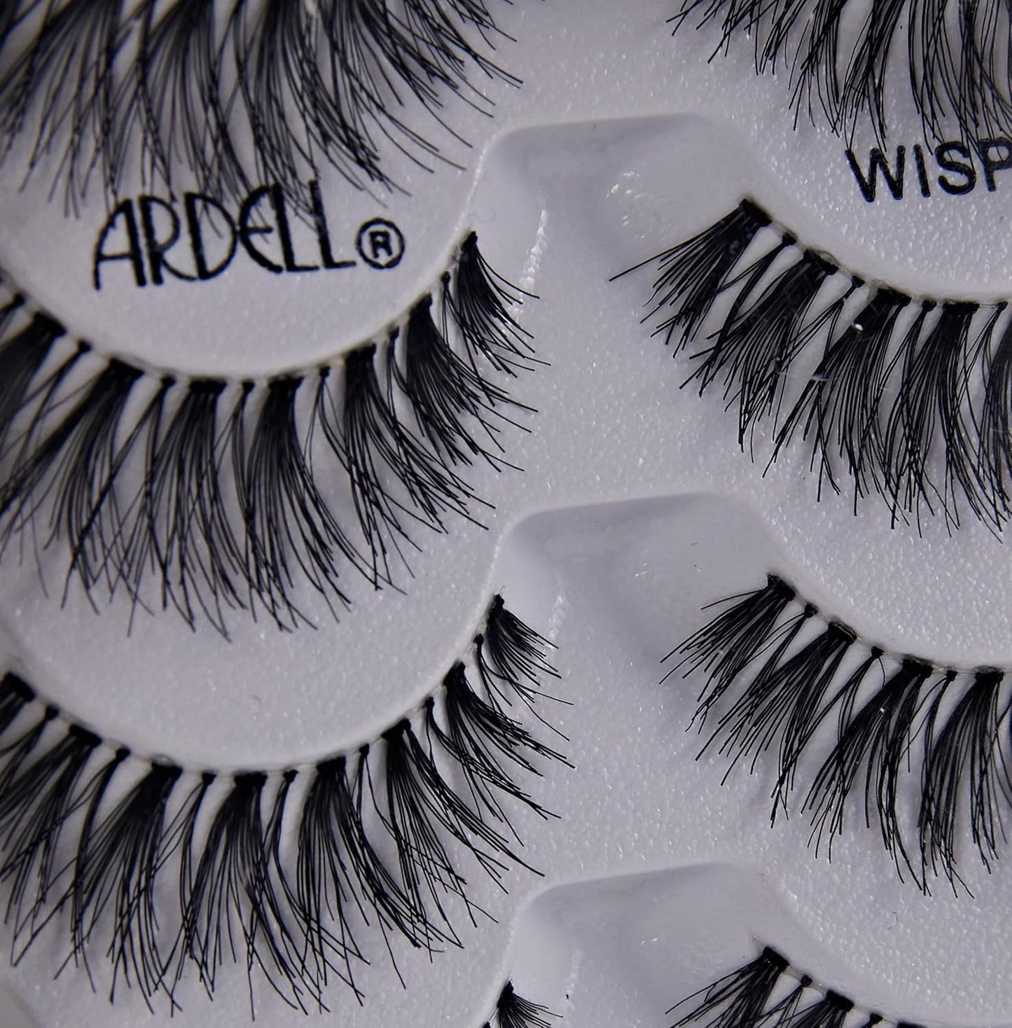 Ardell Demi Wispies - Black, The Original Feathered Lash with Invisiband, 6 pairs, 1-pack