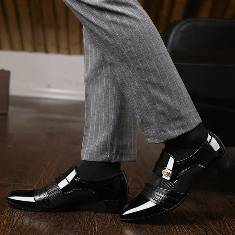 Men’s Oxfords Leather Dress Shoes