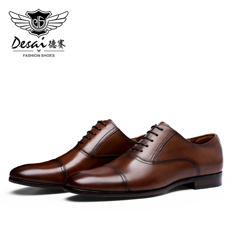Men’s Patent Leather Business Dress Shoes