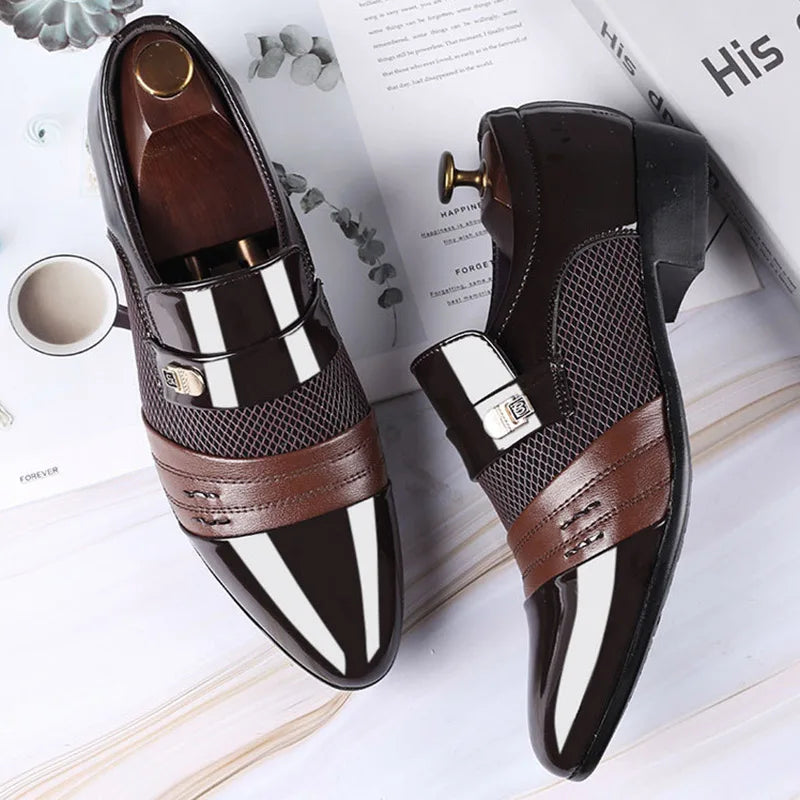 Men’s Oxfords Leather Dress Shoes