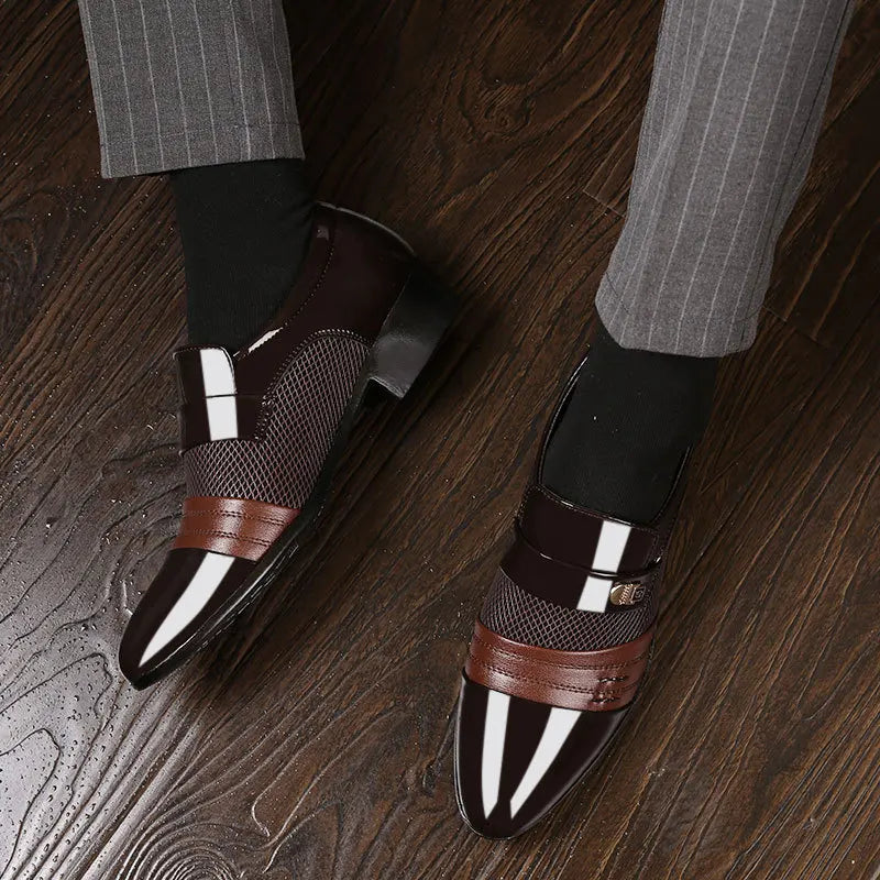 Men’s Oxfords Leather Dress Shoes