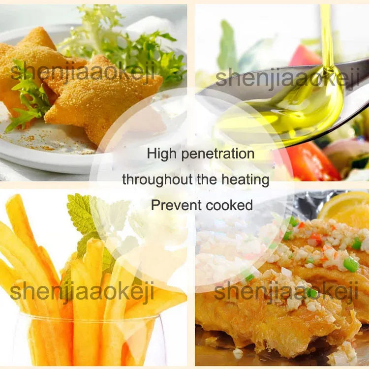Smoke-free time electric fryer two-cylinder electric fryer commercial large capacity frying machine 220V 5600W 1PC