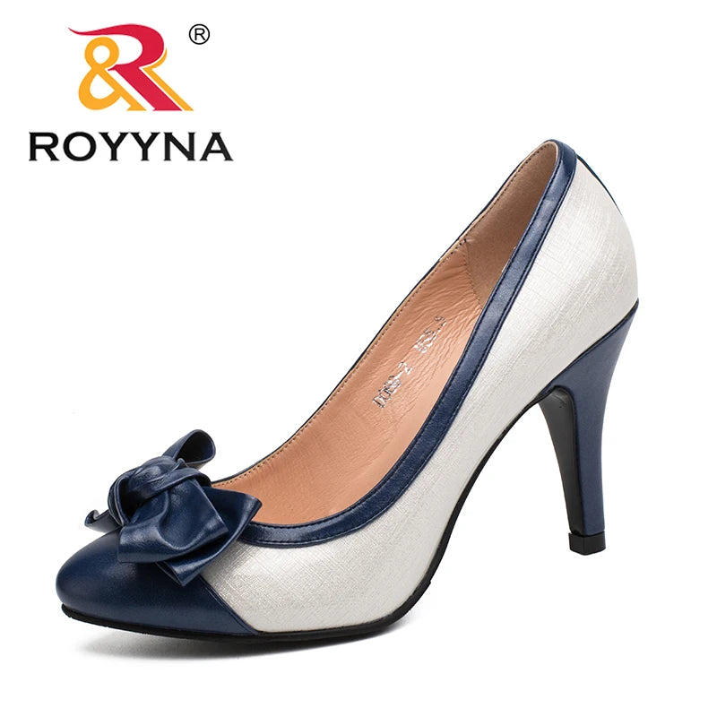 ROYYNA New Fashion Style Women Pumps Pointed Toe Women Shoes Shallow Lady Wedding Shoes comfortable Light Soft Free Shipping