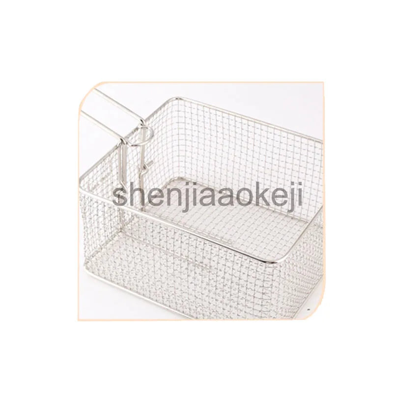 Smoke-free time electric fryer two-cylinder electric fryer commercial large capacity frying machine 220V 5600W 1PC