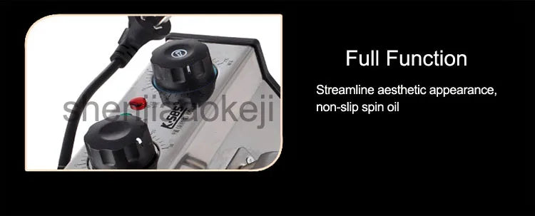 Smoke-free time electric fryer two-cylinder electric fryer commercial large capacity frying machine 220V 5600W 1PC