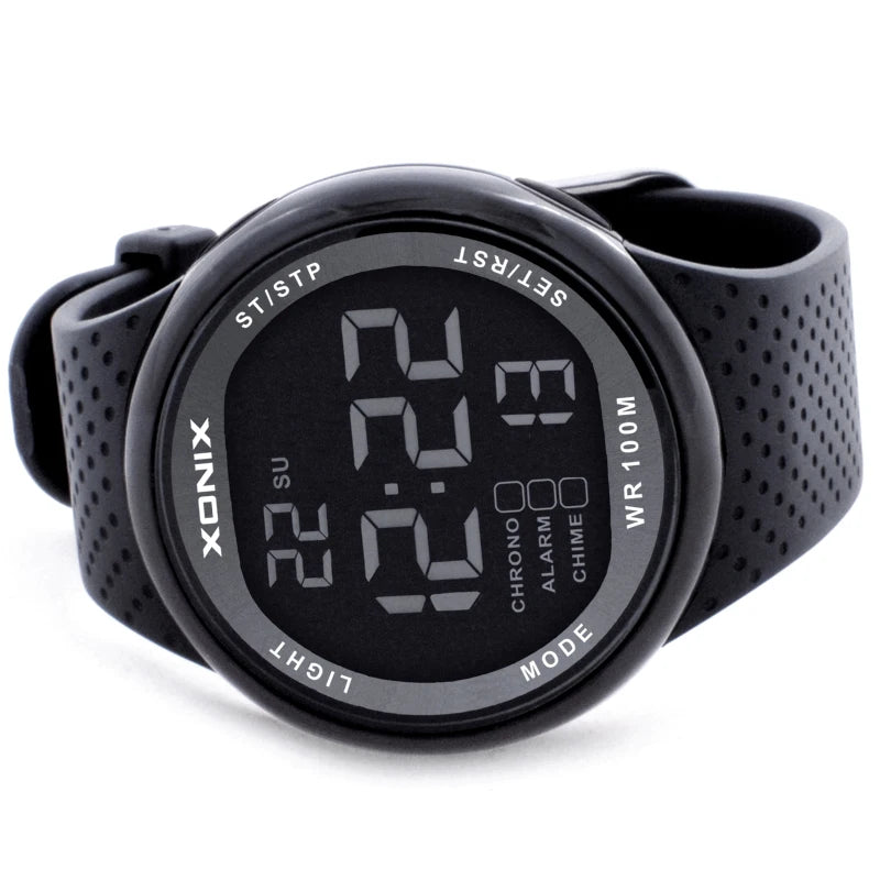 Men Sports Watches Waterproof 100m Outdoor Digital Watch