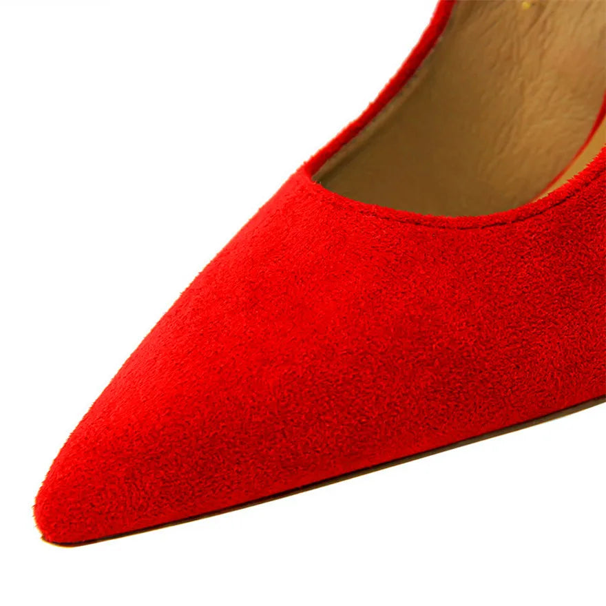 Woman Lace-Up Bowknot Shoes High Heels Shoes