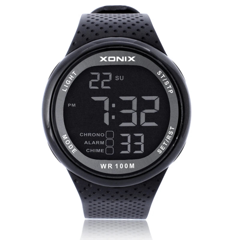 Men Sports Watches Waterproof 100m Outdoor Digital Watch