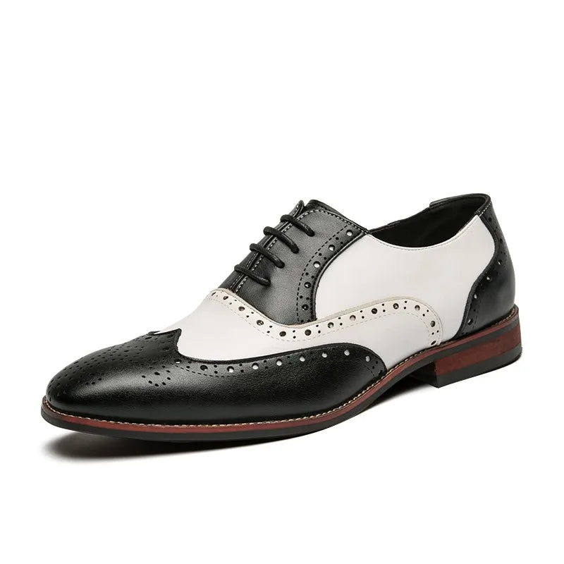 Men's Oxford Italian Lace Up Dress Shoes