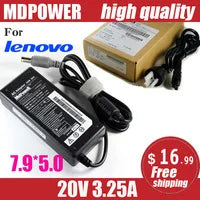 Original 65W 20V 3.25A TypeC AC Adapter Laptop Charger for Lenovo ThinkPad X280 X380 X390 X395 L580 ADLX65YLC3A ADLX65YCC3D