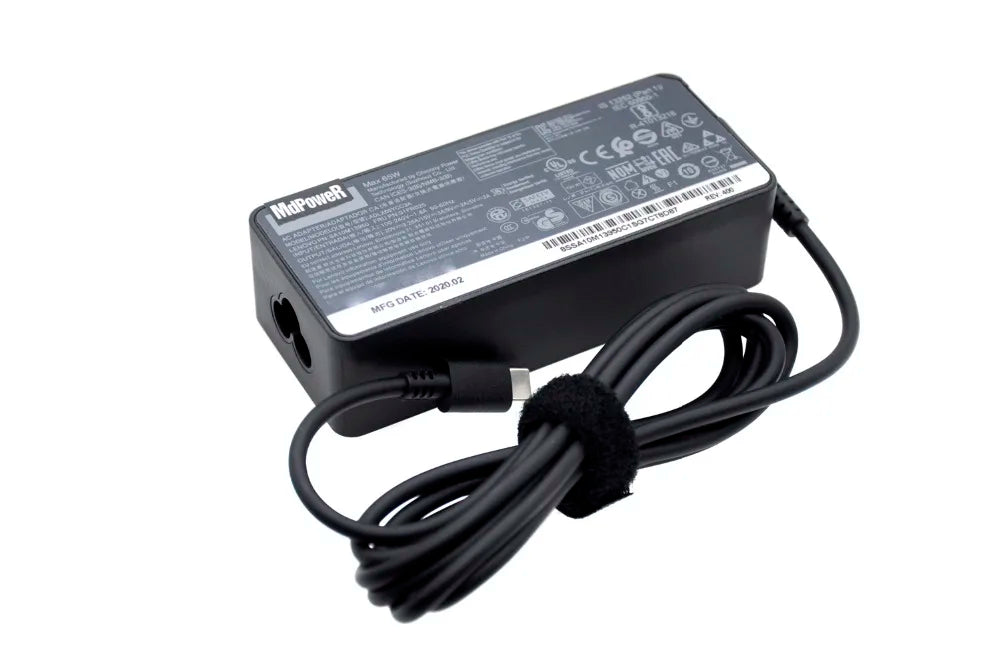 Original 65W 20V 3.25A TypeC AC Adapter Laptop Charger for Lenovo ThinkPad X280 X380 X390 X395 L580 ADLX65YLC3A ADLX65YCC3D