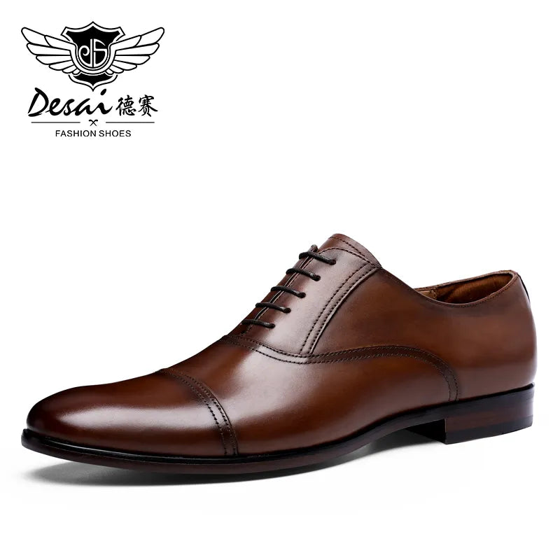 Men’s Patent Leather Business Dress Shoes