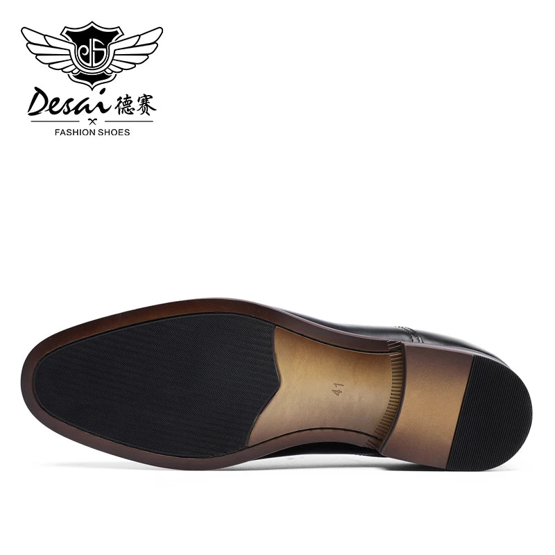 Men’s Patent Leather Business Dress Shoes