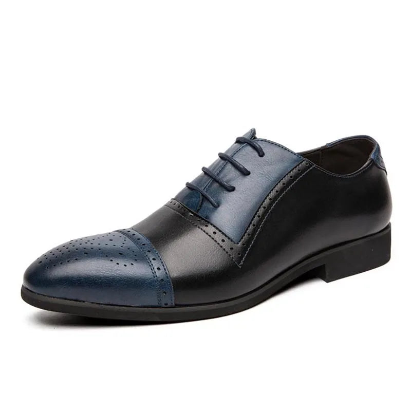 Men's Oxford Italian Lace Up Dress Shoes
