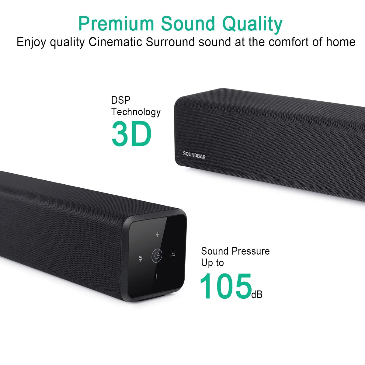 100W Sound Bar Bluetooth 3D Speaker