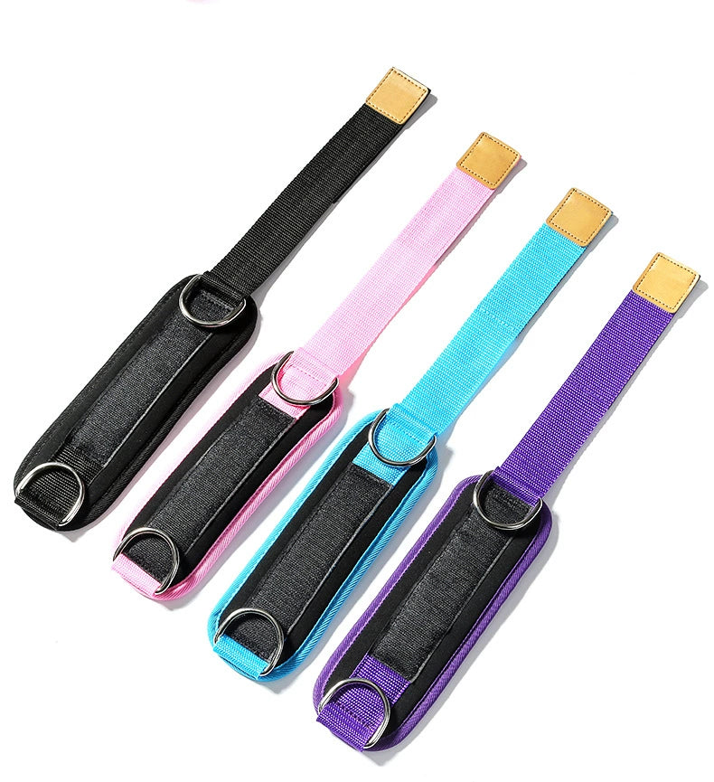 Gerlion Ankle Jelly Power Ring Rear Kick Hip Training Fitness Resistance Band Tensioner Pulling Rope Gantry Accessories
