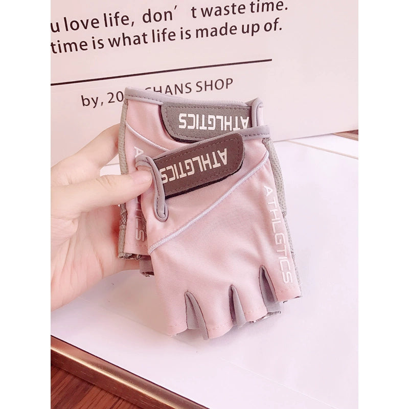 Sports Fitness Dumbbell Exercise Anti-Cocoon Half Finger Gloves