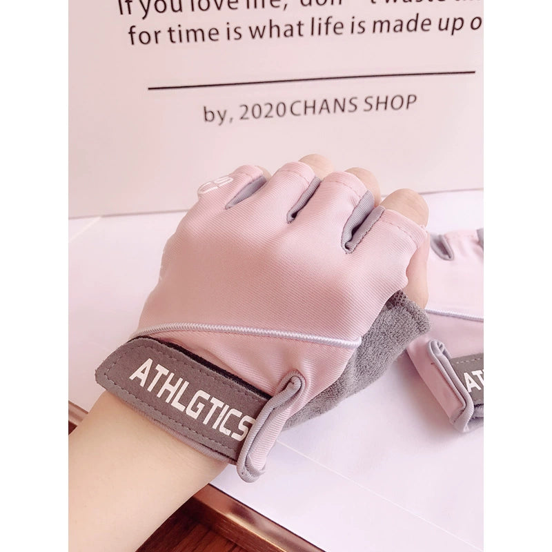 Sports Fitness Dumbbell Exercise Anti-Cocoon Half Finger Gloves