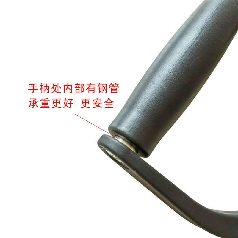 Big Flying Bird Accessories Handle D-Shaped Household Plastic D-Shaped Curved Pull Rod Gym Bicep Pull-down Equipment Accessories