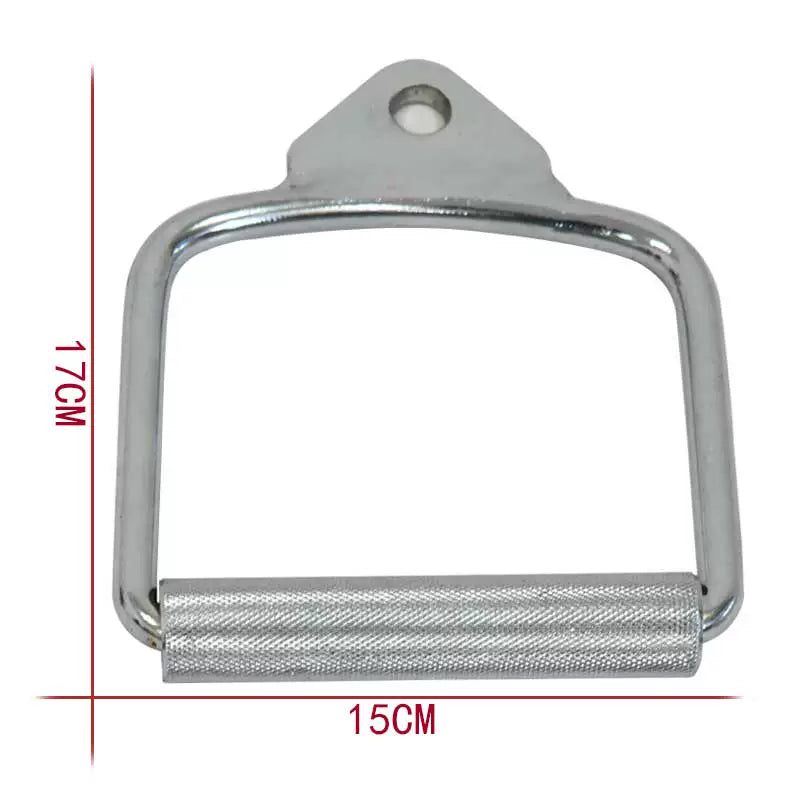 Surface Pull Long and Thick Fitness Handle D-Shaped Handle Flying Bird Gantry Fitness Auxiliary Appliance Accessories