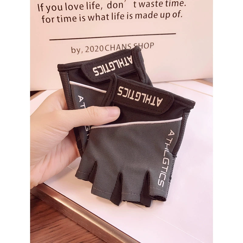 Sports Fitness Dumbbell Exercise Anti-Cocoon Half Finger Gloves
