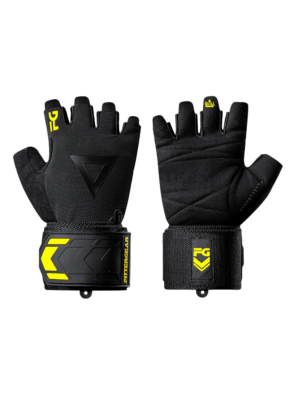 Fittergear Fitness Gloves Wrist Guard Horizontal Bar Pull-up Wait Lifting Sports Equipment Training Hard Pull Non Slip Men