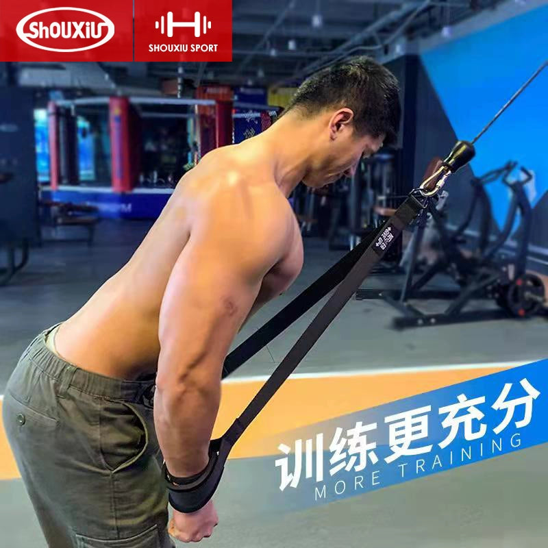 Face Drawstring Fitness Extension Rope Gantry Modification Accessories Big Flying Bird Rope Bicep Three-Head down Press Trainer