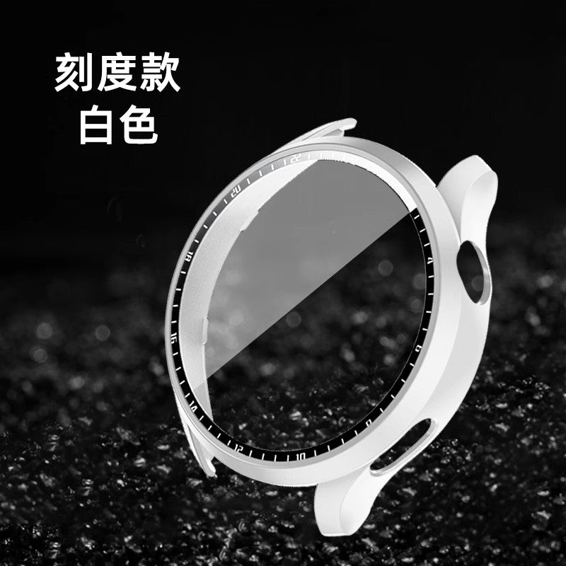 Applicable to Huawei Watch GT2 Strap GT3 Shell Membrane Integrated Silica Gel Protective Shell Protective Case 42 All-Inclusive Dial 46mm Smart Accessories Protective Film Clock Cover Watch Case Scratch-Resistant Men and Wome