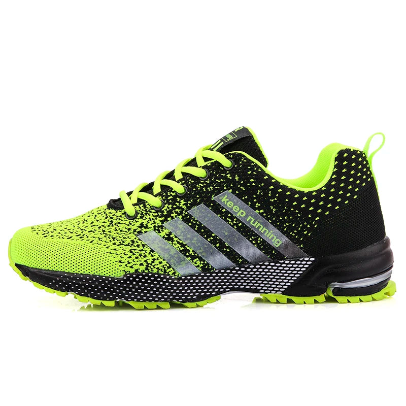 New 2023 Men Running Shoes Breathable Outdoor Sport Lightweight Couple Sneakers for Women Comfortable Athletic Training Footwear