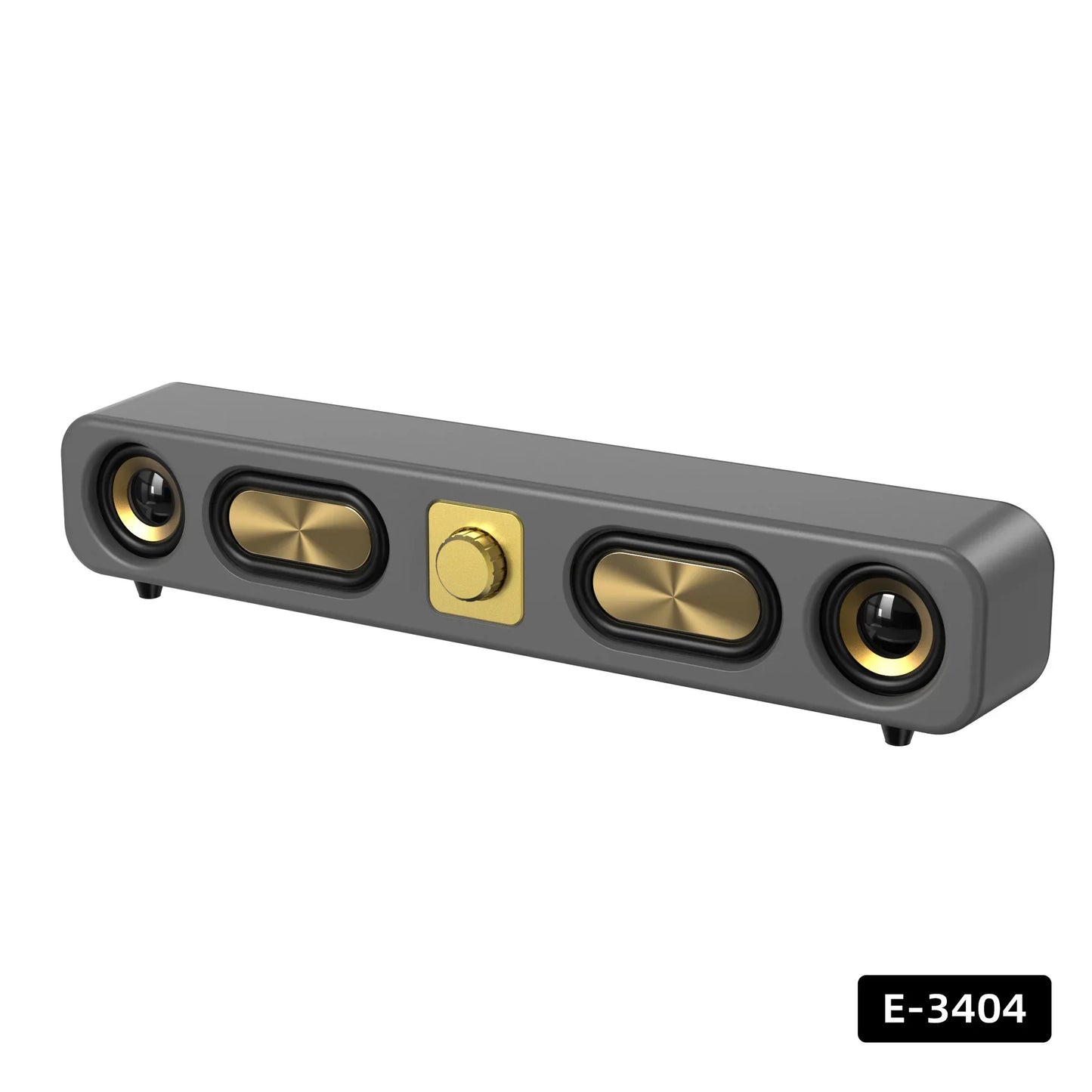 Retro Wooden Soundbar Portable Bluetooth Speaker Home Computer Desktop TV Theater Wireless HIFI Stereo Sound FM Radio Sound Bar