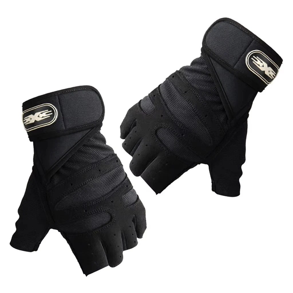 Gym Gloves for Men Women Fitness Weight Lifting Wristband Gloves Body Building Training Sports Exercise Cycling Glove Shockproof