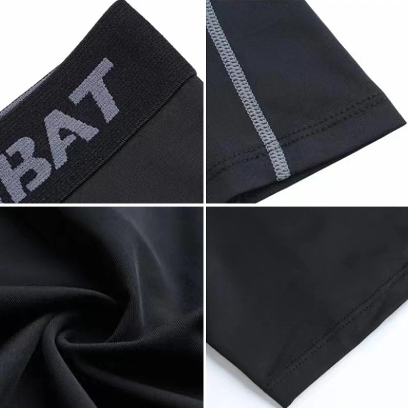 New Compression Pants Leggings Men Running Sport Quick Dry Pants Fitness Training Trousers Male Workout Clothing