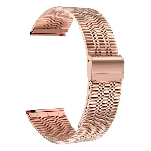 18mm 22mm 20mm Watch Band For Samsung Galaxy Watch 7/6/5/4/3 40mm 44mm S3 Active2 Huawei Watch GT4 GT3 Gt2e Stainless Steel Band