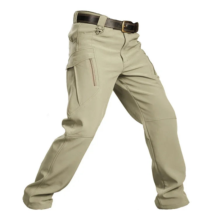 Mens Outdoor Pants Casual Trekking Quick Drying Lightweight Waterproof Hiking Cargo Pants with 6 Pockets Autumn Hunting pants