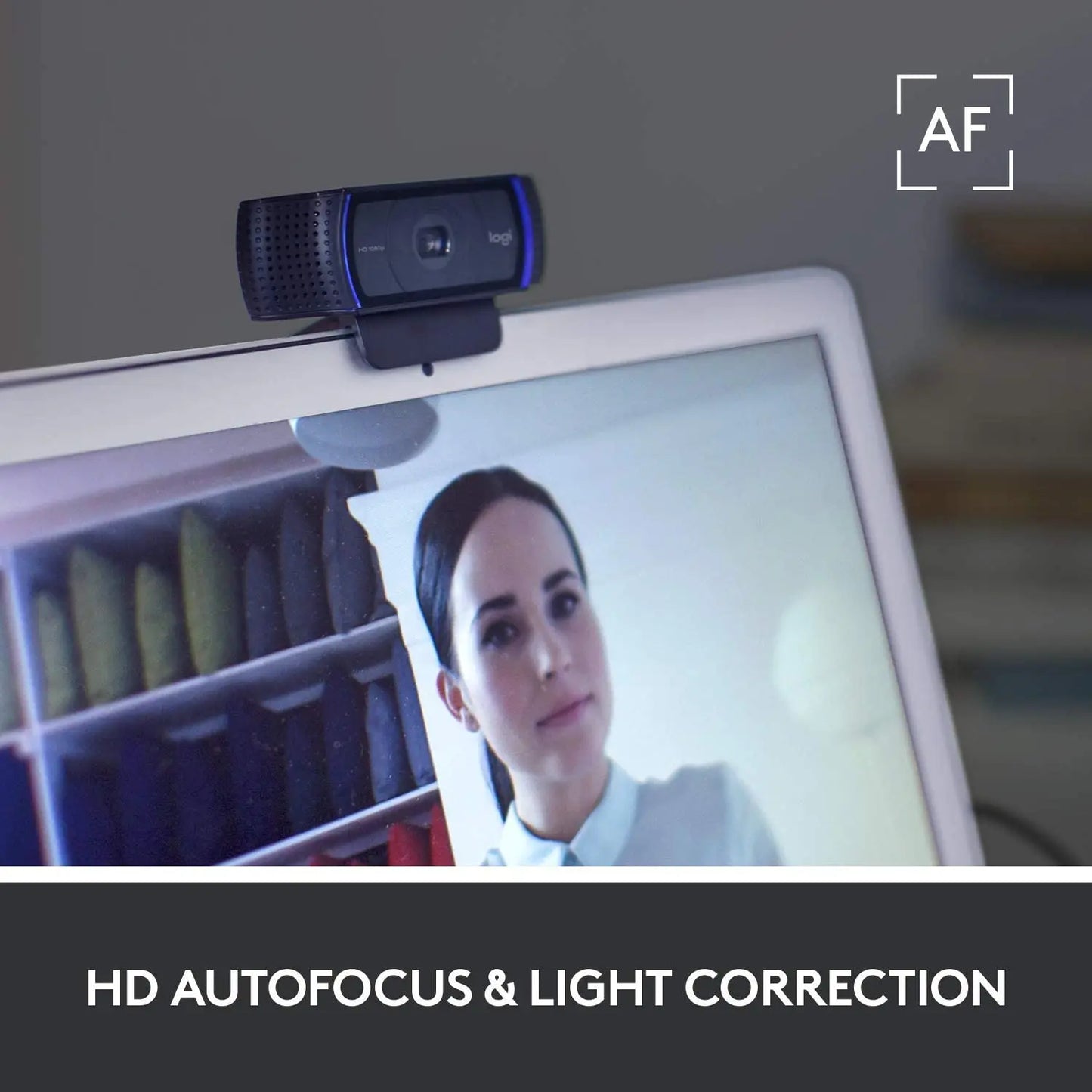 Logitech C920e C920 HD Smart 1080p Mic-Enabled Live Anchor Webcam For Desktop Laptop Office Meeting Video