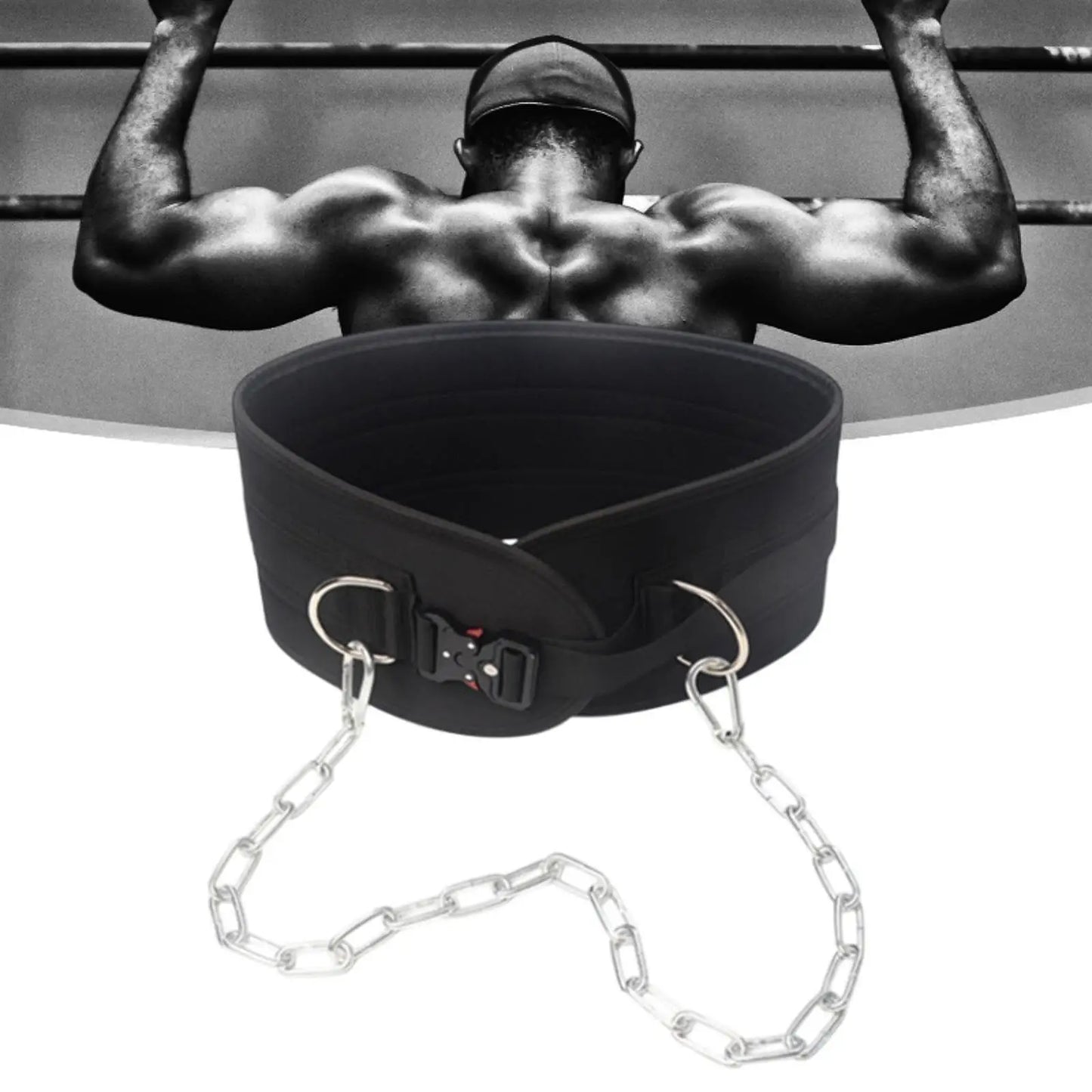 Dip Belt for Weight Lifting Weight Belt for Strength Training Squats Fitness