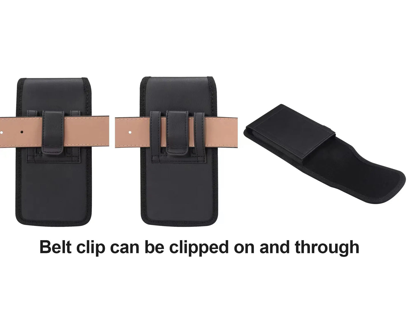 Leather Phone Belt Clip Case Men Waist Bag Holder For Xiaomi 11 Lite 13T 12T 11T,Redmi Note 13 12 10 9 Pro 12S 10C Holster Pouch