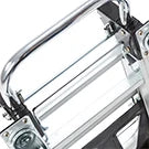 Hand Truck Dolly Heavy Duty 440lbs Capacity 2 in 1 Convertible Folding Hand Truck with Pneumatic Wheels and Telescopin