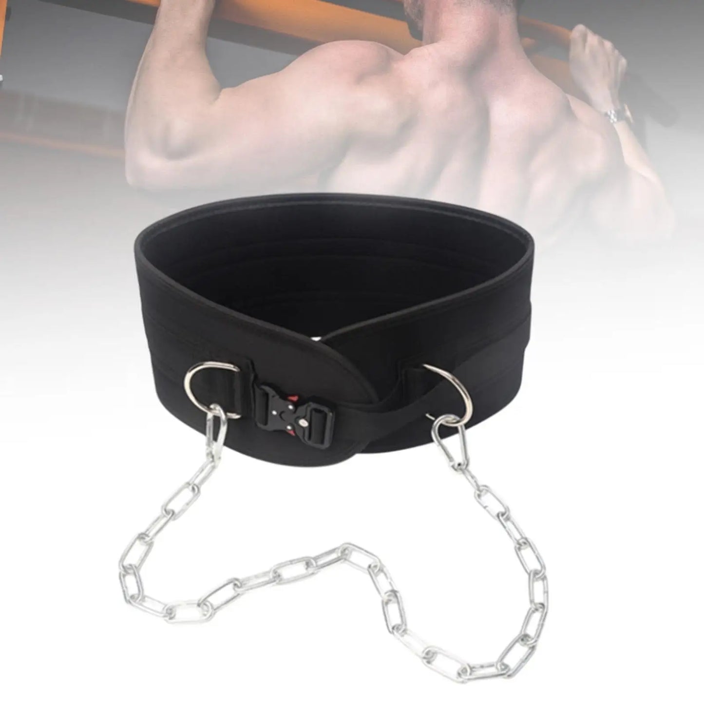 Dip Belt for Weight Lifting Weight Belt for Strength Training Squats Fitness